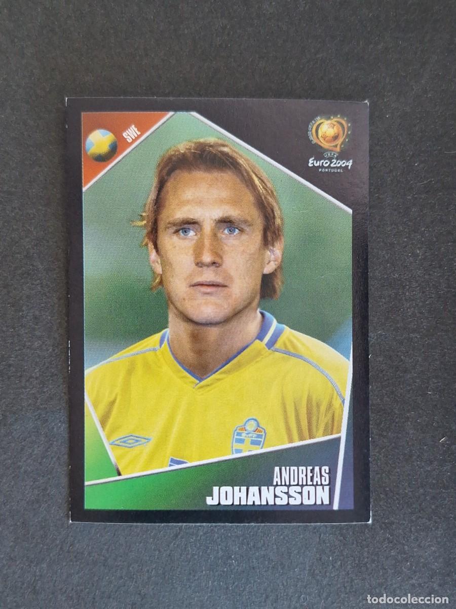 Cromos de F&uacute;tbol: L2 JOHANSSON SELECCION SUECIA 187 EUROCOPA PORTUGAL 2004 PANINI NUNCA PEGADO SIN PEGAR