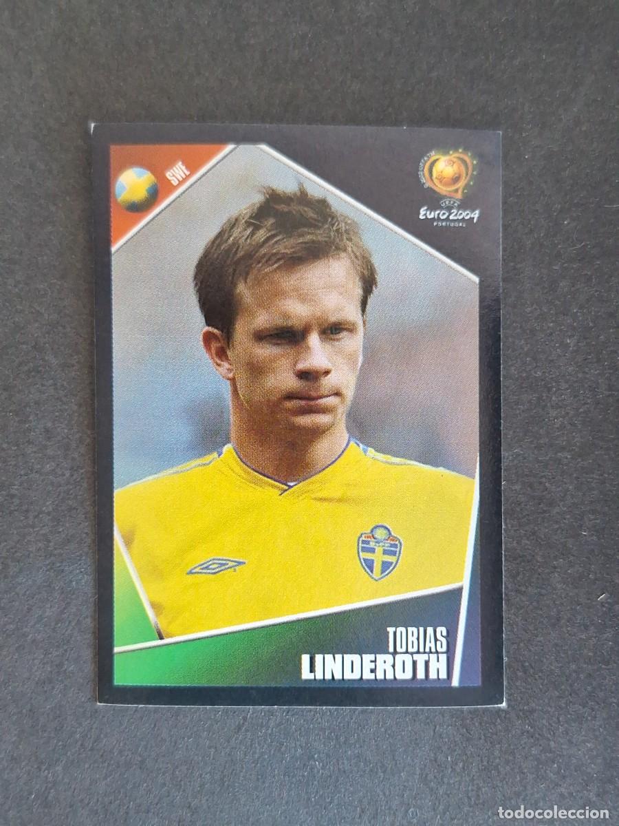Cromos de F&uacute;tbol: L2 LINDEROTH SELECCION SUECIA 189 EUROCOPA PORTUGAL 2004 PANINI NUNCA PEGADO SIN PEGAR