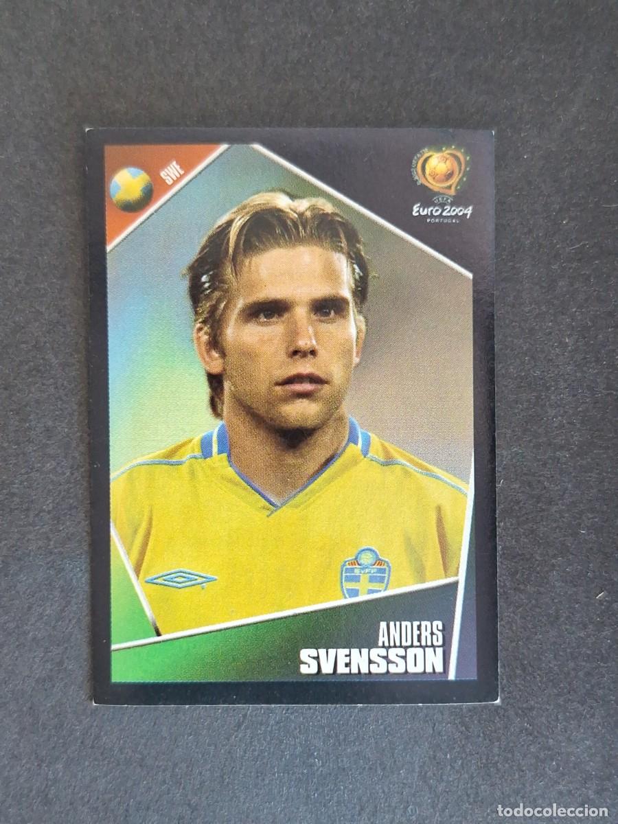 Cromos de F&uacute;tbol: L2 ANDERS SVENSSON SELECCION SUECIA 190 EUROCOPA PORTUGAL 2004 PANINI NUNCA PEGADO SIN PEGAR