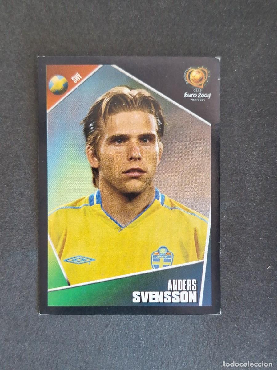 Cromos de F&uacute;tbol: L2 ANDERS SVENSSON SELECCION SUECIA 190 EUROCOPA PORTUGAL 2004 PANINI NUNCA PEGADO SIN PEGAR