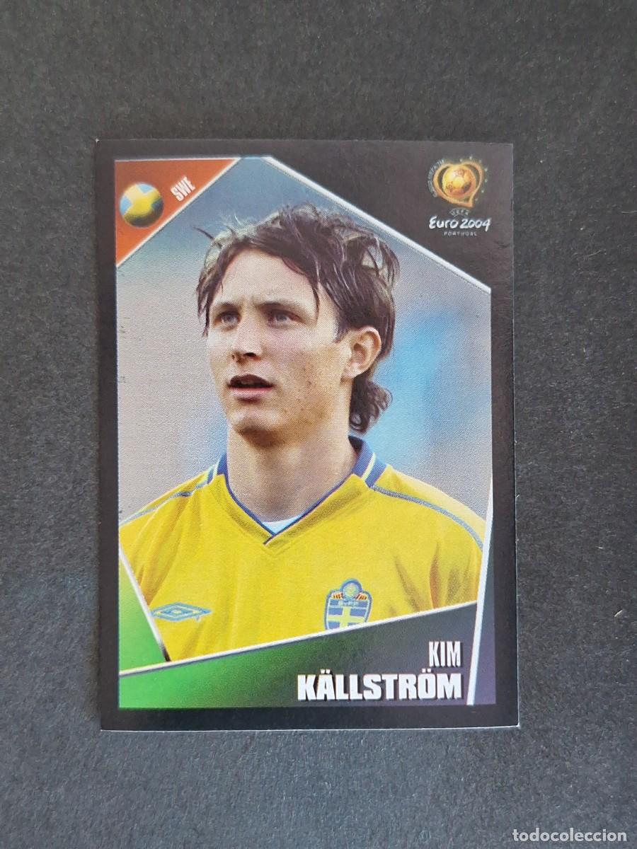 Cromos de F&uacute;tbol: L2 K&Auml;LLSTR&Ouml;M SELECCION SUECIA 191 EUROCOPA PORTUGAL 2004 PANINI NUNCA PEGADO SIN PEGAR