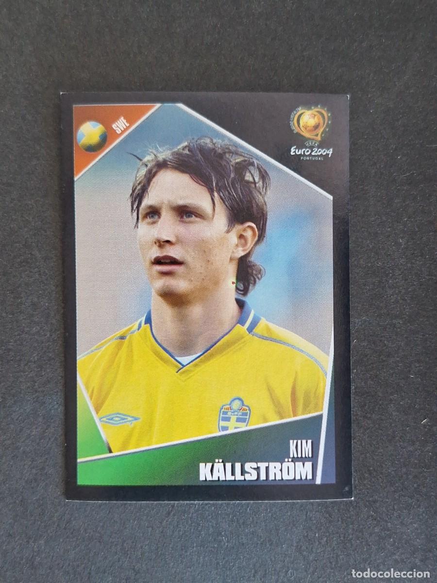 Cromos de F&uacute;tbol: L2 K&Auml;LLSTR&Ouml;M SELECCION SUECIA 191 EUROCOPA PORTUGAL 2004 PANINI NUNCA PEGADO SIN PEGAR