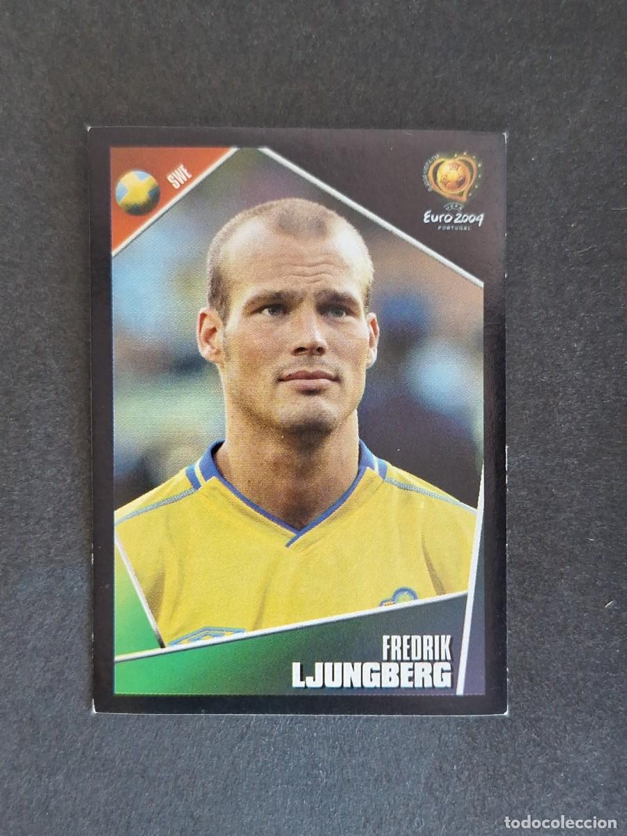 Cromos de F&uacute;tbol: L2 LJUNGBERG SELECCION SUECIA 192 EUROCOPA PORTUGAL 2004 PANINI NUNCA PEGADO SIN PEGAR