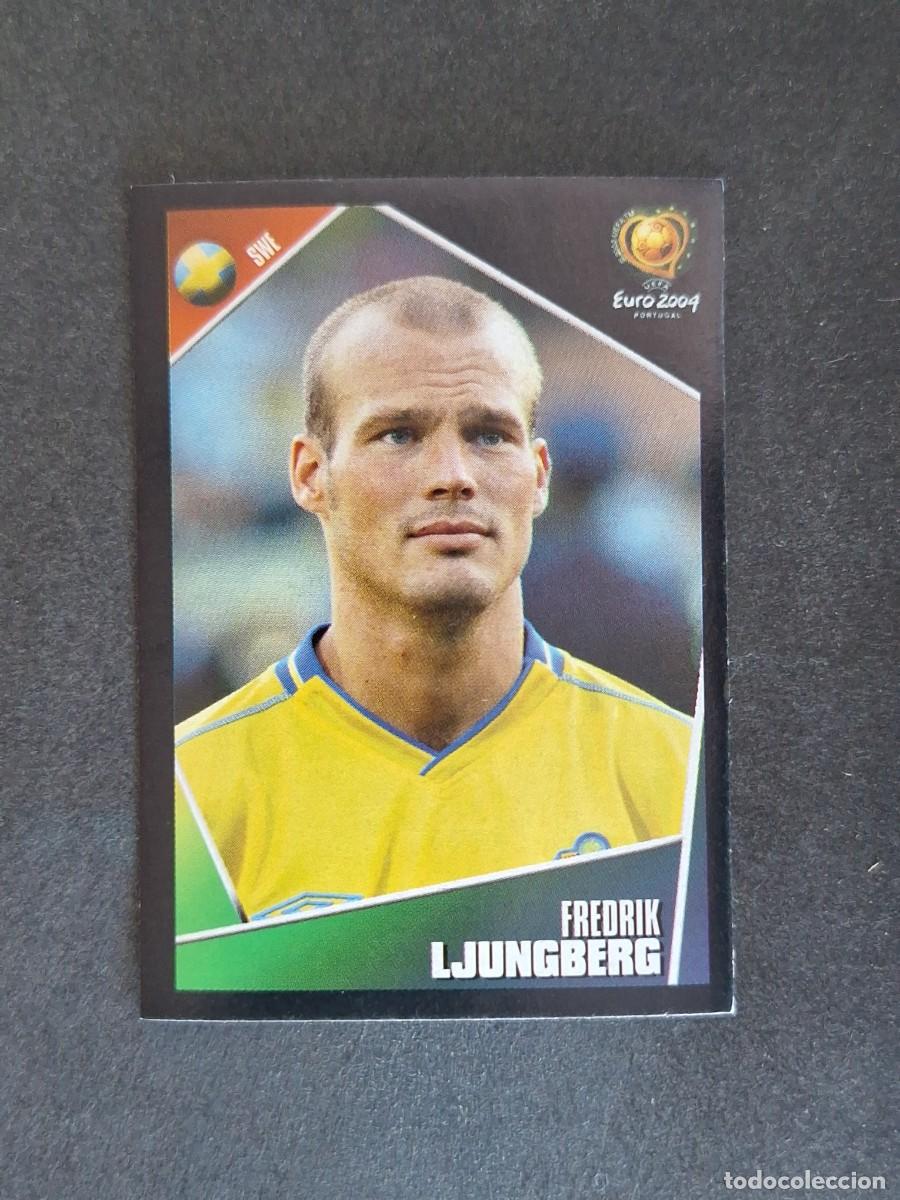 Cromos de F&uacute;tbol: L2 LJUNGBERG SELECCION SUECIA 192 EUROCOPA PORTUGAL 2004 PANINI NUNCA PEGADO SIN PEGAR
