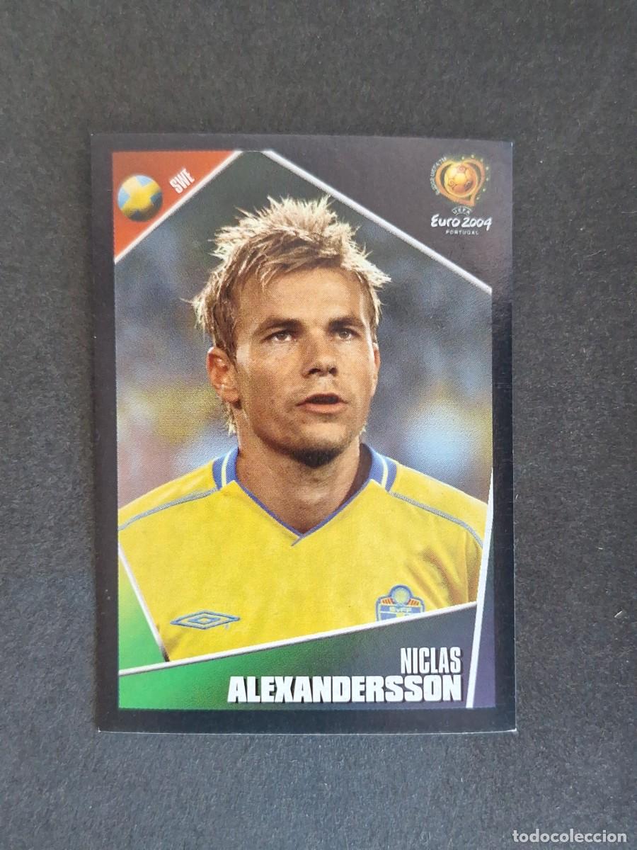 Cromos de F&uacute;tbol: L2 ALEXANDERSSON SELECCION SUECIA 193 EUROCOPA PORTUGAL 2004 PANINI NUNCA PEGADO SIN PEGAR