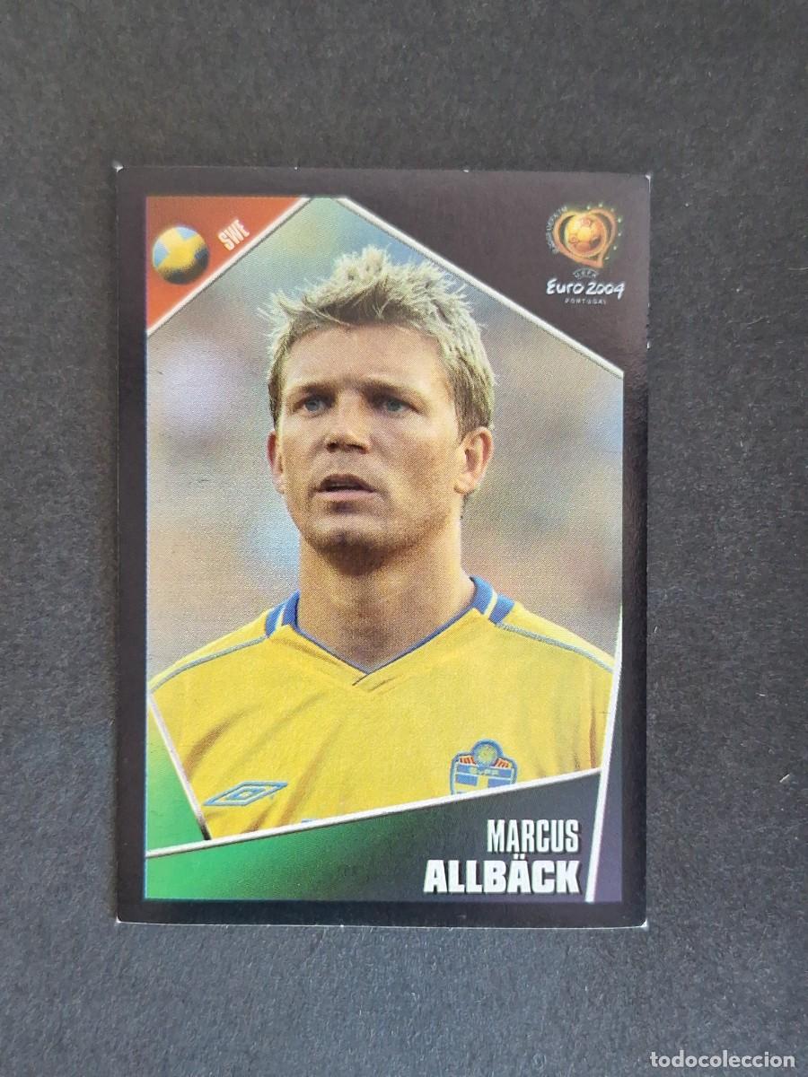 Cromos de F&uacute;tbol: L2 ALLB&Auml;CK SELECCION SUECIA 194 EUROCOPA PORTUGAL 2004 PANINI NUNCA PEGADO SIN PEGAR
