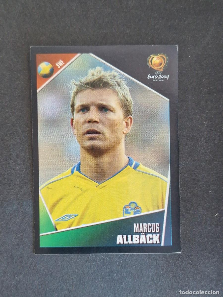 Cromos de F&uacute;tbol: L2 ALLB&Auml;CK SELECCION SUECIA 194 EUROCOPA PORTUGAL 2004 PANINI NUNCA PEGADO SIN PEGAR