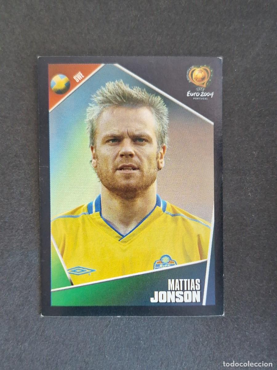 Cromos de F&uacute;tbol: L2 JONSON SELECCION SUECIA 196 EUROCOPA PORTUGAL 2004 PANINI NUNCA PEGADO SIN PEGAR