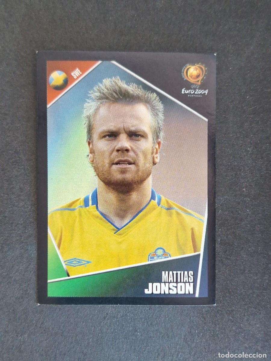 Cromos de F&uacute;tbol: L2 JONSON SELECCION SUECIA 196 EUROCOPA PORTUGAL 2004 PANINI NUNCA PEGADO SIN PEGAR
