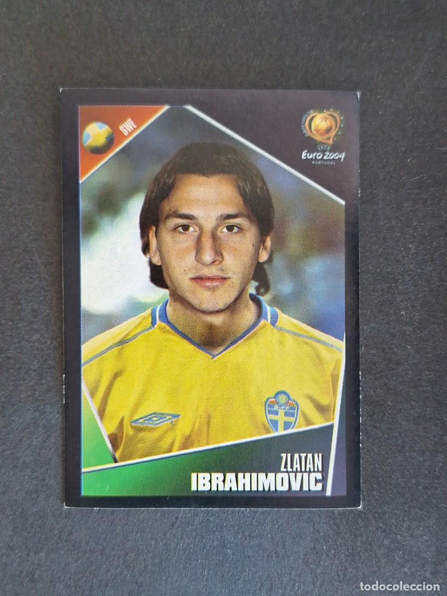 Cromos de F&uacute;tbol: L2 IBRAHIMOVIC SELECCION SUECIA 197 EUROCOPA PORTUGAL 2004 PANINI NUNCA PEGADO SIN PEGAR