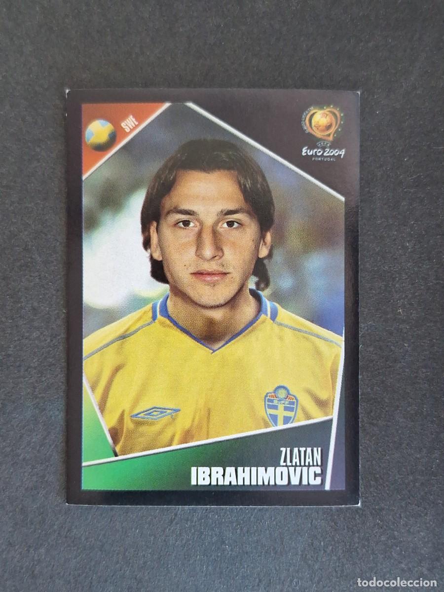 Cromos de F&uacute;tbol: L2 IBRAHIMOVIC SELECCION SUECIA 197 EUROCOPA PORTUGAL 2004 PANINI NUNCA PEGADO SIN PEGAR