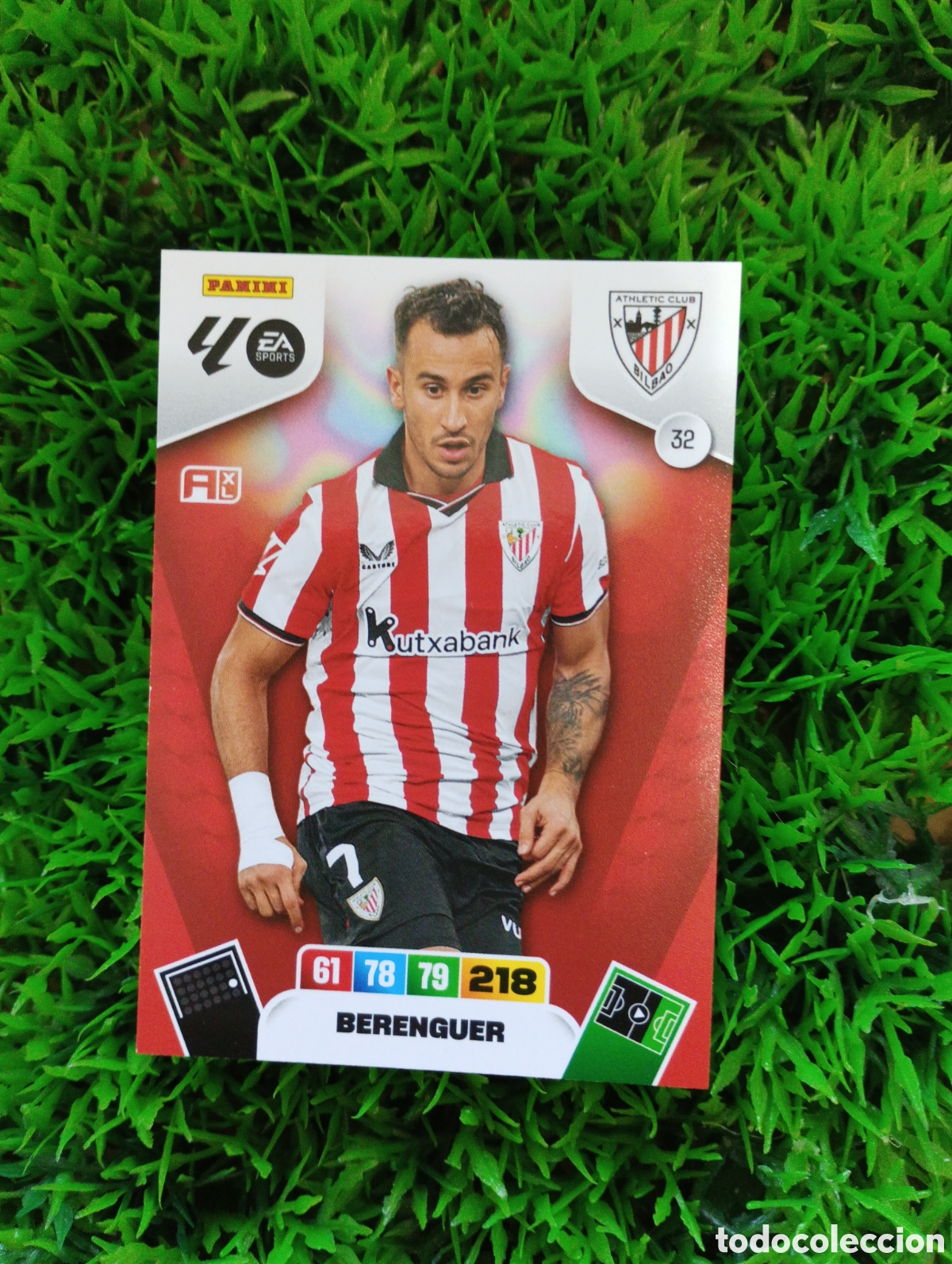 Fu&szlig;ball-Sticker: Berenguer Athletic Bilbao Adrenalyn 25-26 # 32