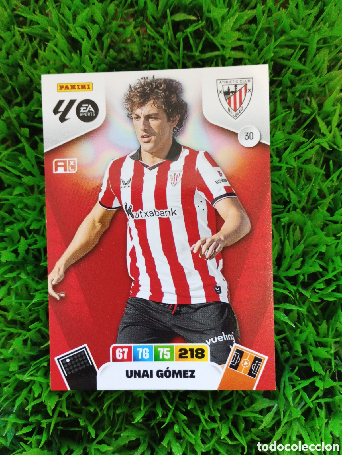 Fu&szlig;ball-Sticker: Unai Gomez Athletic Bilbao Adrenalyn 25-26 # 30