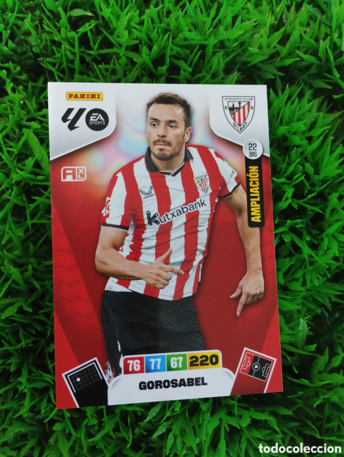 Cromos de Futebol: Gorosabel Athletic Bilbao AMPLIACION Adrenalyn 25-26 # 22 BiS