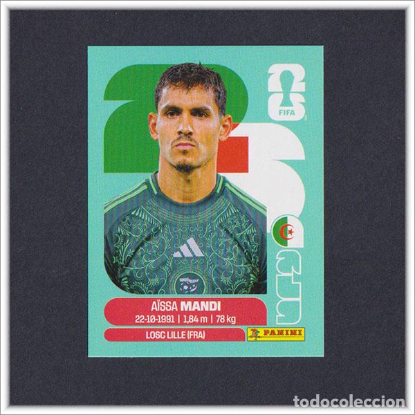Cromos de Futebol: FIFA WORLD CUP 2026 26 MUNDIAL PANINI AISSA MANDI ALG 7 ARGELIA COLECCI&Oacute;N ALBUM LIGA STICKER