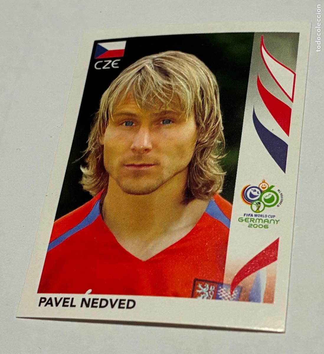 Cromos de F&uacute;tbol: CROMO FUTBOL MUNDIAL 2006 ALEMANIA, PANINI, Numero 368, PAVEL NEDVED, Republica Checa
