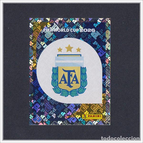 Cromos de F&uacute;tbol: FIFA WORLD CUP 2026 26 MUNDIAL PANINI ESCUDO ARG 1 ARGENTINA COLECCI&Oacute;N ALBUM LIGA STICKER