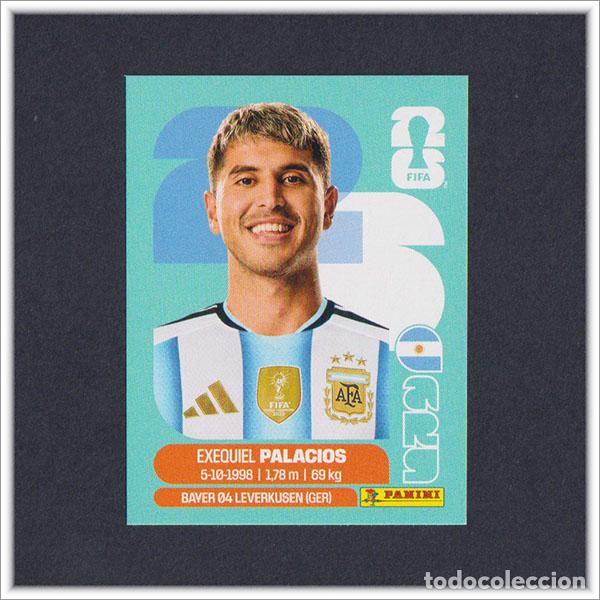 Cromos de F&uacute;tbol: FIFA WORLD CUP 2026 26 MUNDIAL PANINI PALACIOS ARG 11 ARGENTINA COLECCI&Oacute;N ALBUM LIGA STICKER