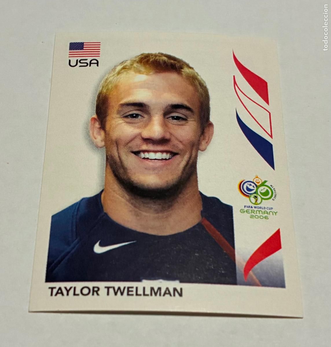 Cromos de F&uacute;tbol: CROMO FUTBOL MUNDIAL ALEMANIA 2006, PANINI, Numero 358. TAYLOR TWELLMAN, USA