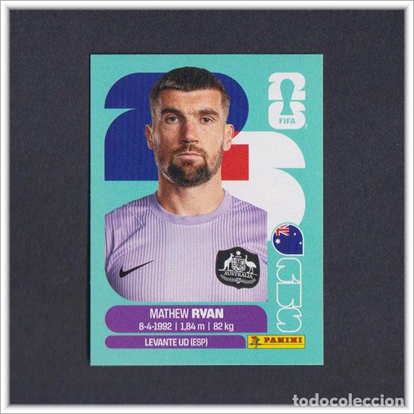 Cromos de F&uacute;tbol: FIFA WORLD CUP 2026 26 MUNDIAL PANINI RYAN AUS 2 AUSTRALIA COLECCI&Oacute;N ALBUM LIGA STICKER