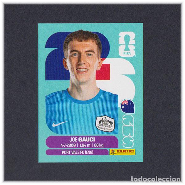 Cromos de F&uacute;tbol: FIFA WORLD CUP 2026 26 MUNDIAL PANINI GAUCI AUS 3 AUSTRALIA COLECCI&Oacute;N ALBUM LIGA STICKER