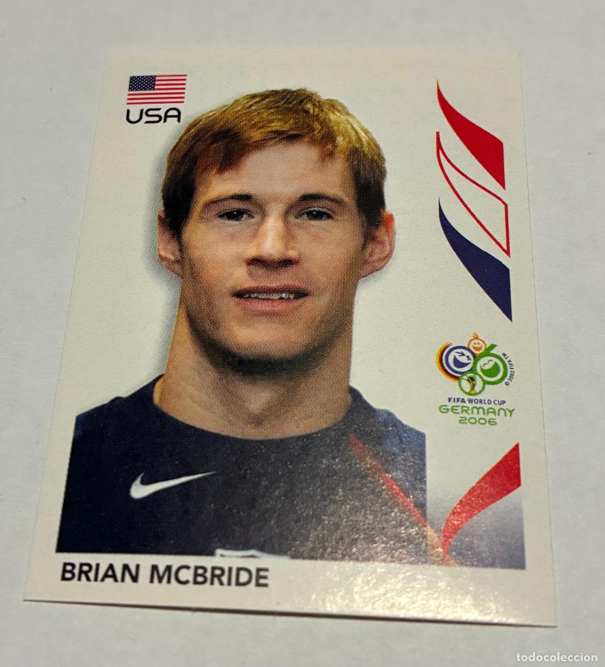 Cromos de F&uacute;tbol: CROMO FUTBOL MUNDIAL ALEMANIA 2006, PANINI, Numero 357, BRIAN MCBRIDE, Usa