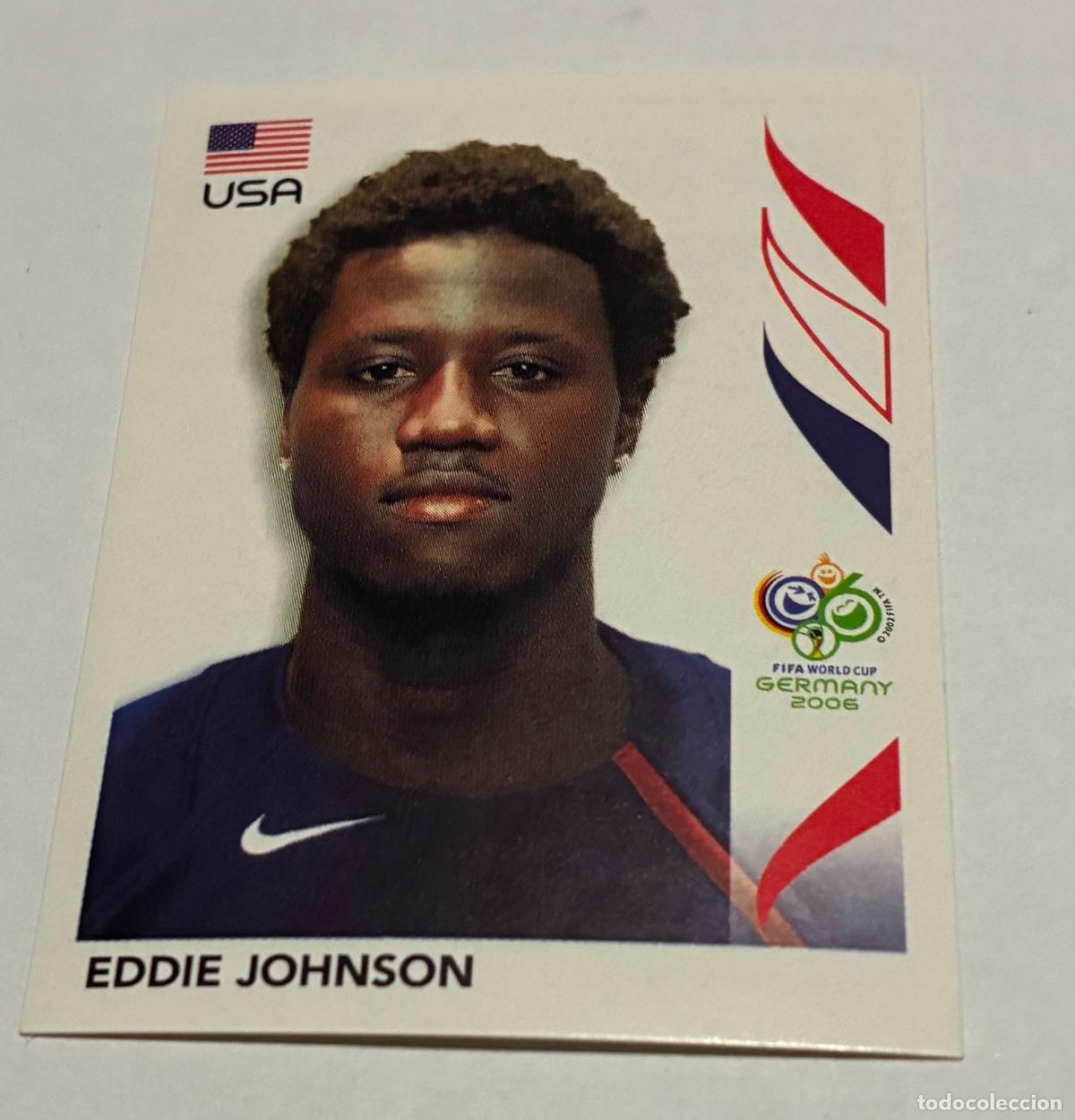 Cromos de F&uacute;tbol: CROMO FUTBOL MUNDIAL ALEMANIA 2006, PANINI, Numero 356, EDDIE JOHNSON, Usa