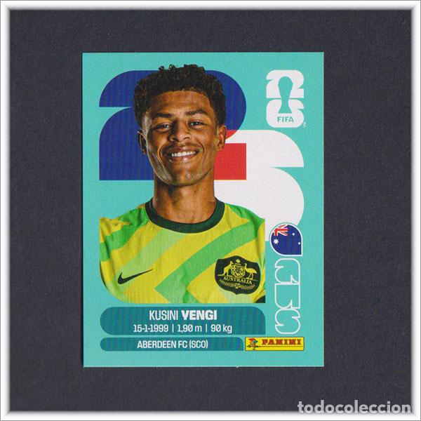 Cromos de F&uacute;tbol: FIFA WORLD CUP 2026 26 MUNDIAL PANINI YENGI AUS 18 AUSTRALIA COLECCI&Oacute;N ALBUM STICKER