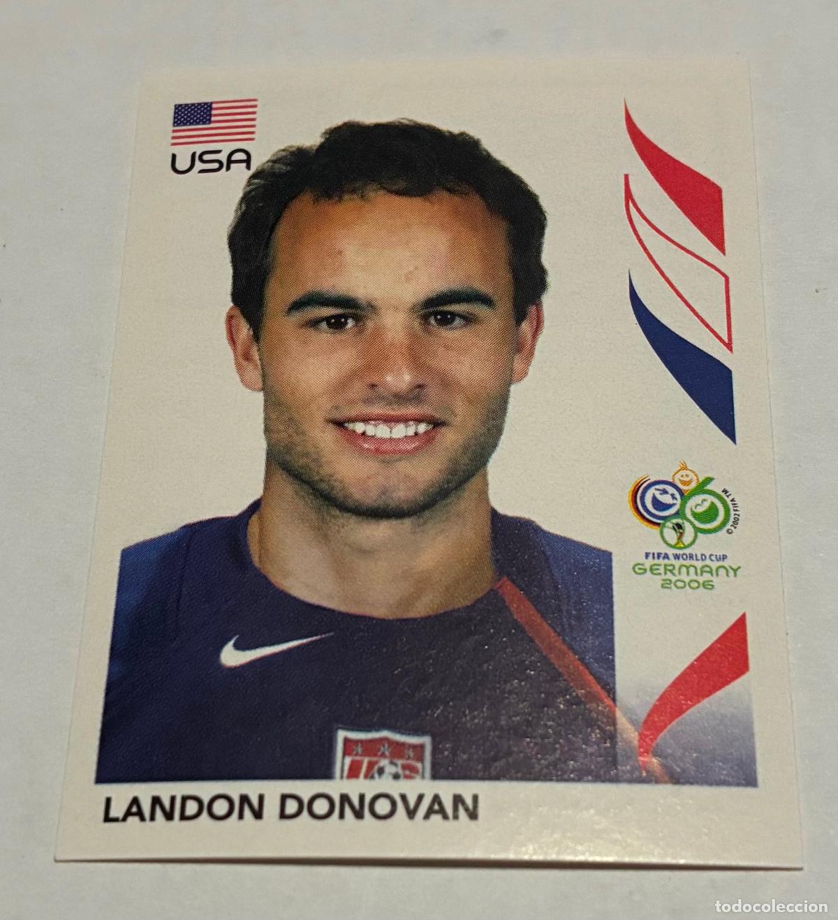 Cromos de F&uacute;tbol: CROMO FUTBOL MUNDIAL ALEMANIA 2006, PANINI, LANDON DONOVAN, Numero 355, LANDON DONOVAN, Usa