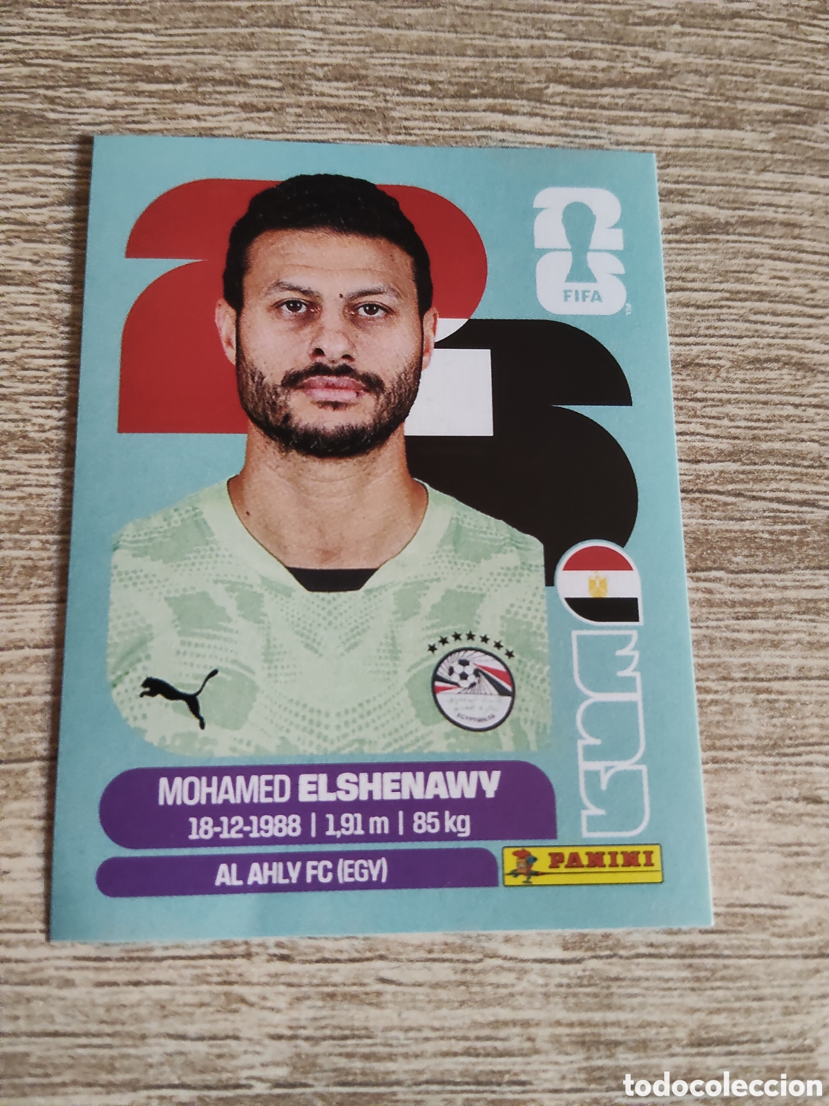 Fu&szlig;ball-Sticker: Panini mundial 2026 EGY 2 Mohamed Elshenawy Egipto