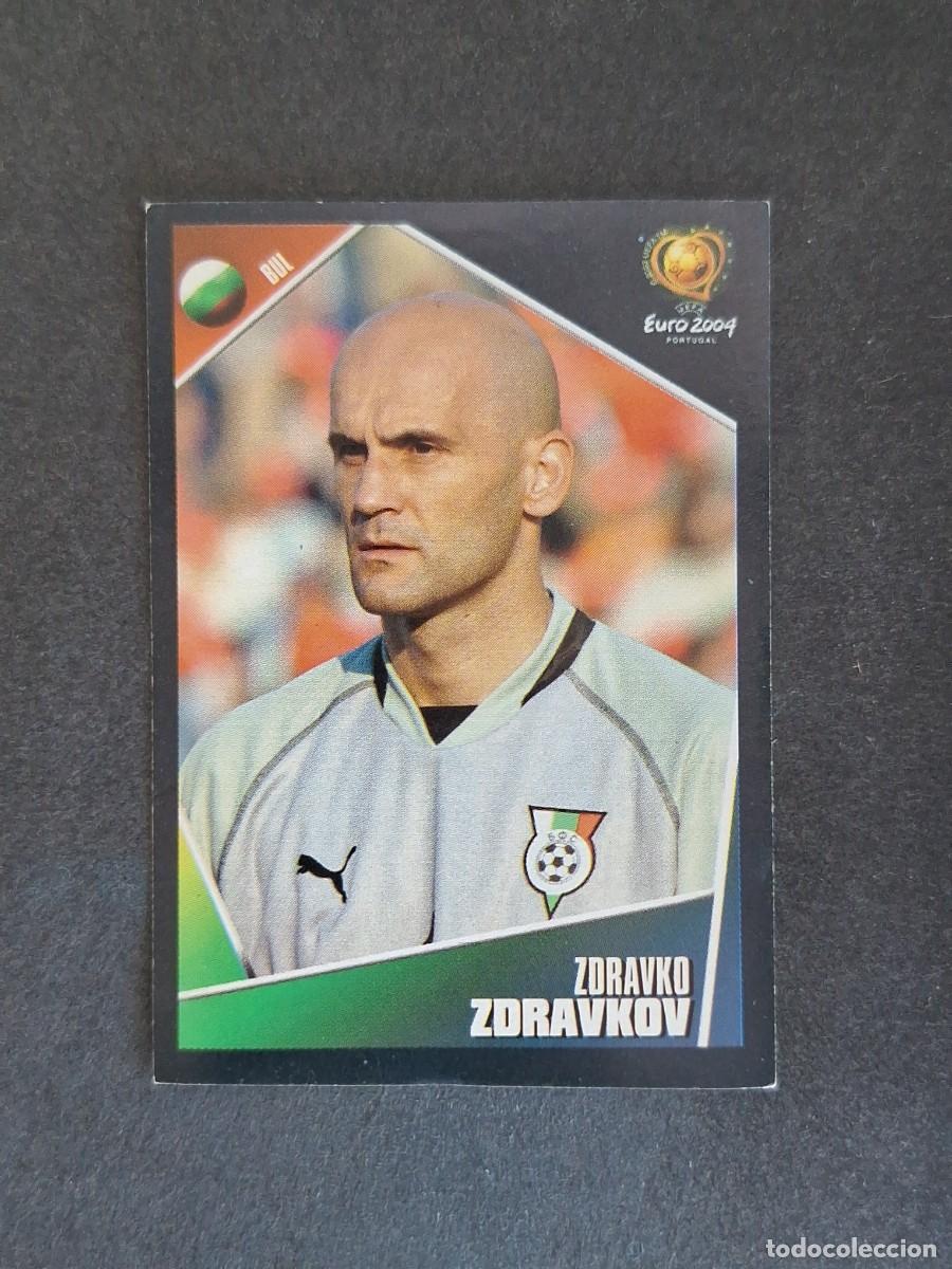 Cromos de F&uacute;tbol: L2 ZDRAVKOV SELECCION BULGARIA 201 EUROCOPA PORTUGAL 2004 PANINI NUNCA PEGADO SIN PEGAR