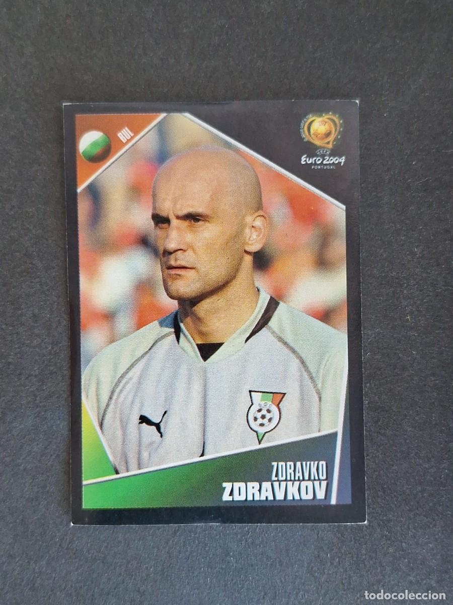 Cromos de F&uacute;tbol: L2 ZDRAVKOV SELECCION BULGARIA 201 EUROCOPA PORTUGAL 2004 PANINI NUNCA PEGADO SIN PEGAR