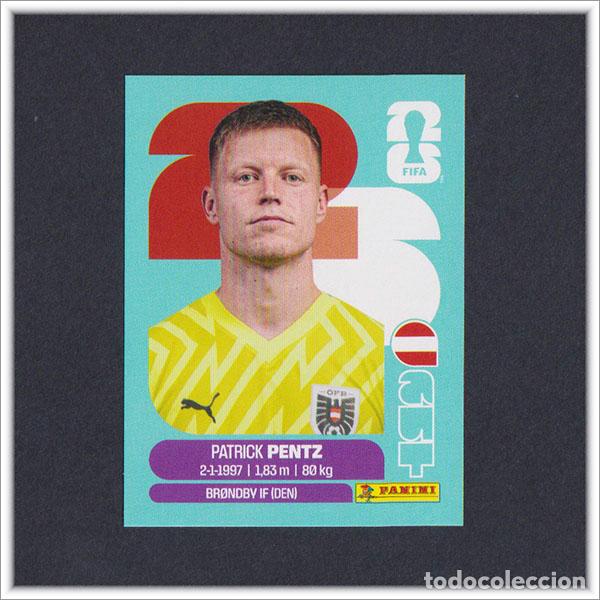 Cromos de F&uacute;tbol: FIFA WORLD CUP 2026 26 MUNDIAL PANINI PENTZ AUT 3 AUSTRIA COLECCI&Oacute;N ALBUM LIGA STICKER