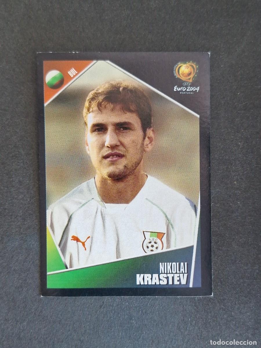 Cromos de F&uacute;tbol: L2 KRASTEV SELECCION BULGARIA 203 EUROCOPA PORTUGAL 2004 PANINI NUNCA PEGADO SIN PEGAR