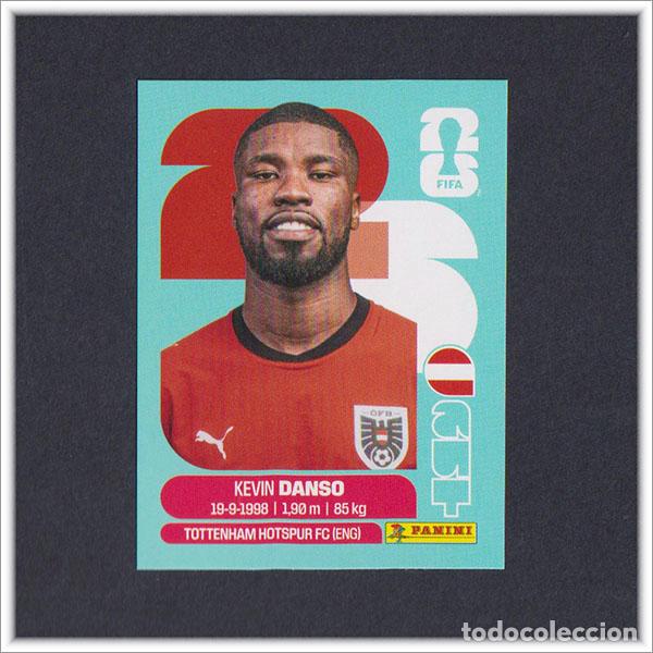 Cromos de F&uacute;tbol: FIFA WORLD CUP 2026 26 MUNDIAL PANINI KEVIN DANSO AUT 5 AUSTRIA COLECCI&Oacute;N ALBUM LIGA STICKER
