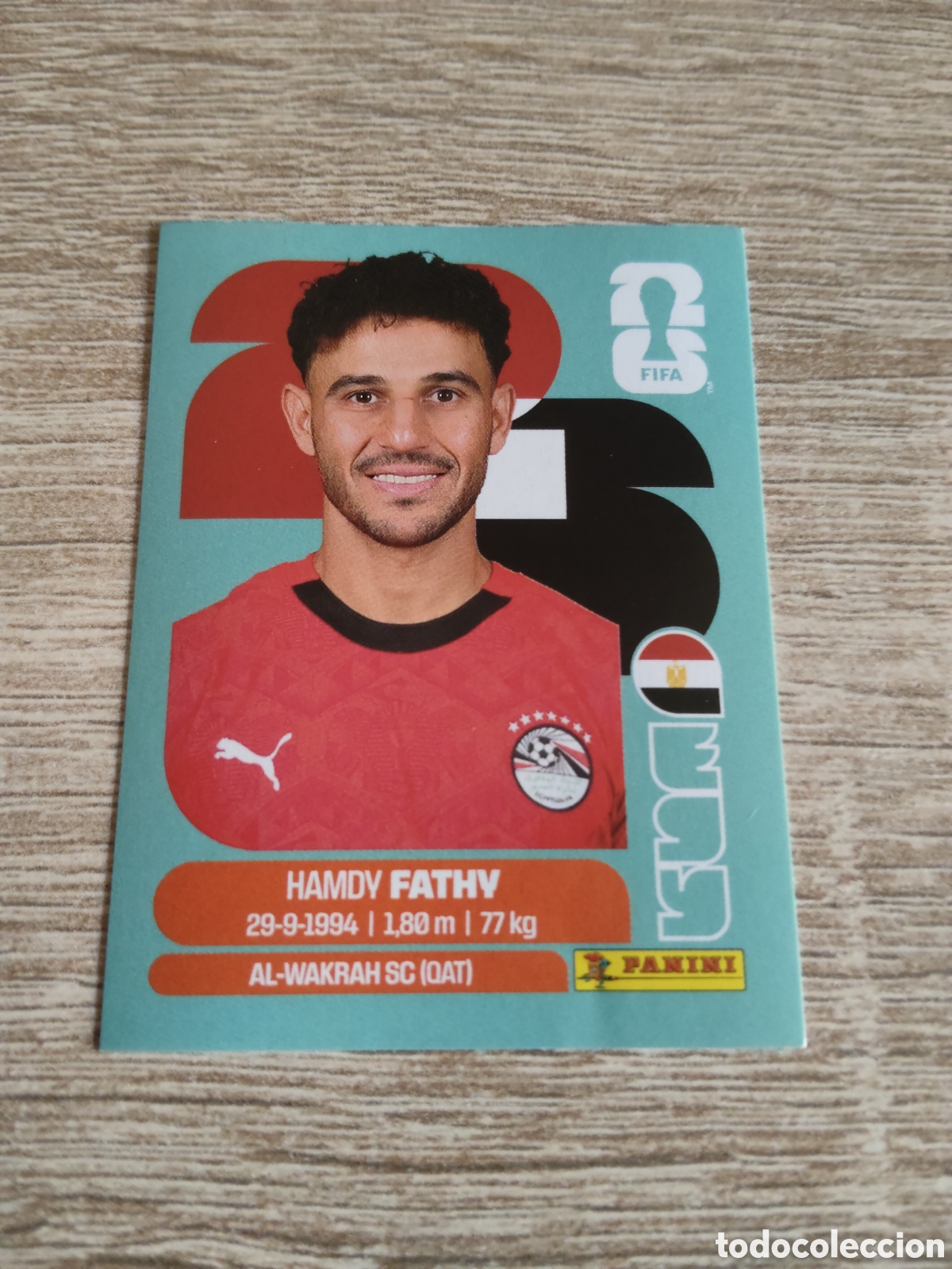 Cromos de F&uacute;tbol: Panini mundial 2026 EGY 12 Hamdy Fathy Egipto