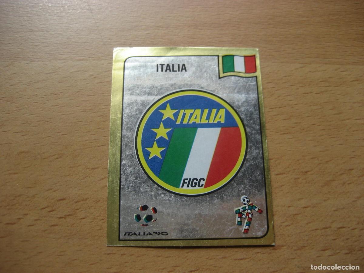 Cartes &agrave; collectionner de Football: 1990 ITALIA 90 - N&ordm; 38 ESCUDO - ITALIA - PANINI