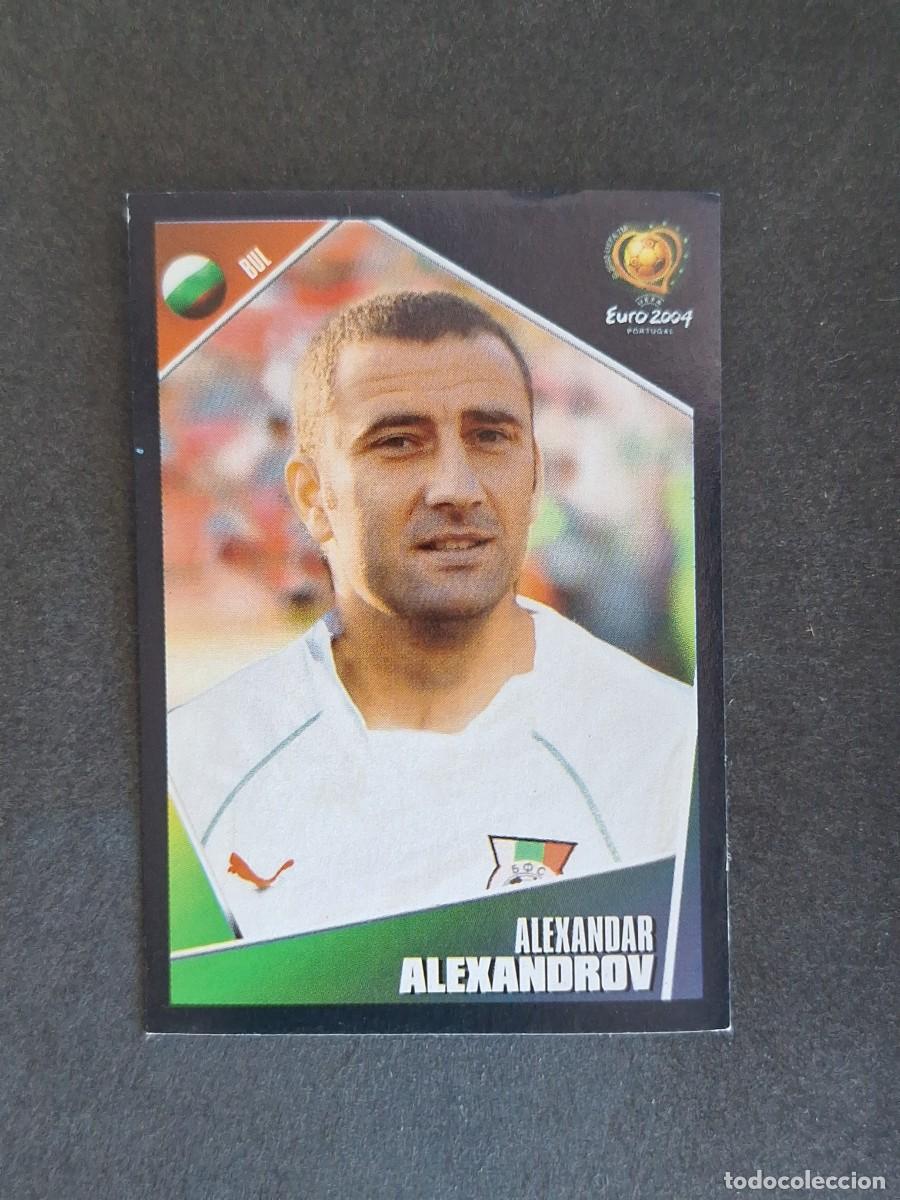 Figurine di Calcio: L2 ALEXANDROV SELECCION BULGARIA 208 EUROCOPA PORTUGAL 2004 PANINI NUNCA PEGADO SIN PEGAR