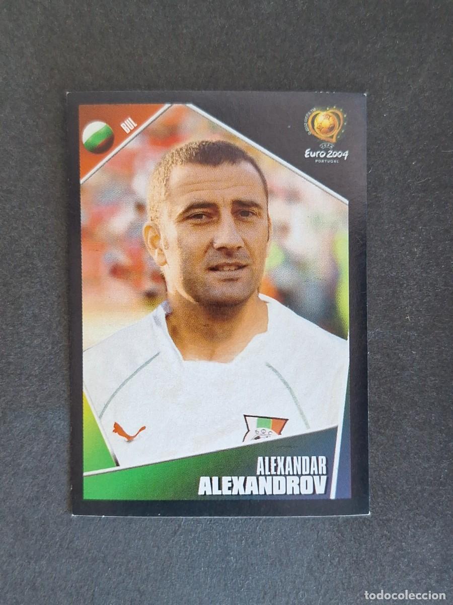 Cartes &agrave; collectionner de Football: L2 ALEXANDROV SELECCION BULGARIA 208 EUROCOPA PORTUGAL 2004 PANINI NUNCA PEGADO SIN PEGAR