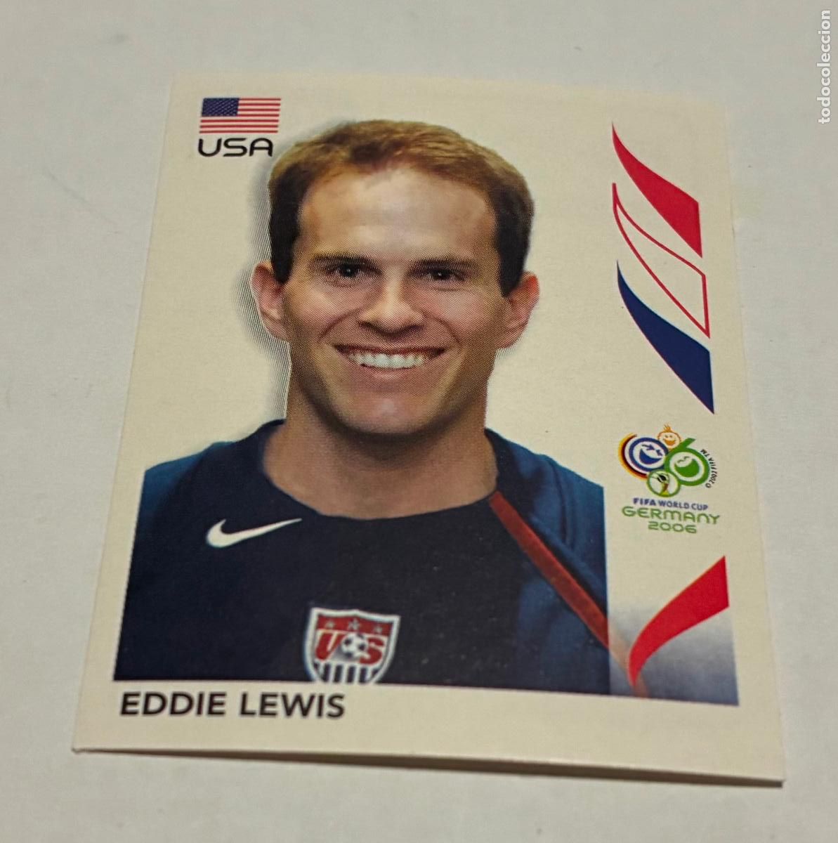 Fu&szlig;ball-Sticker: CROMO FUTBOL MUNDIAL ALEMANIA 2006, PANINI, Numero 351, EDDIE LEWIS, Usa