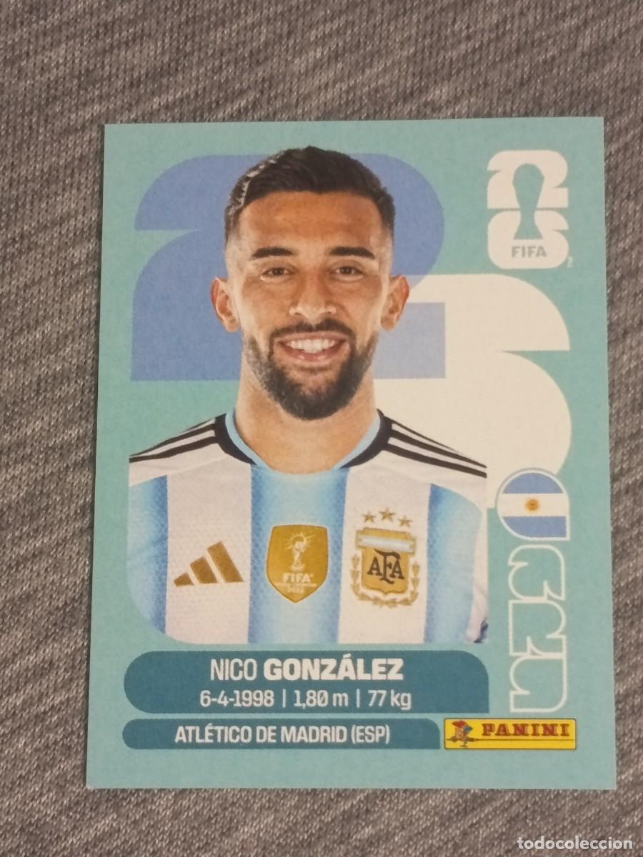 Cartes &agrave; collectionner de Football: NICO GONZ&Aacute;LEZ ARG 16 STICKER MUNDIAL 2026 PANINI FIFA WORLD CUP NUEVO