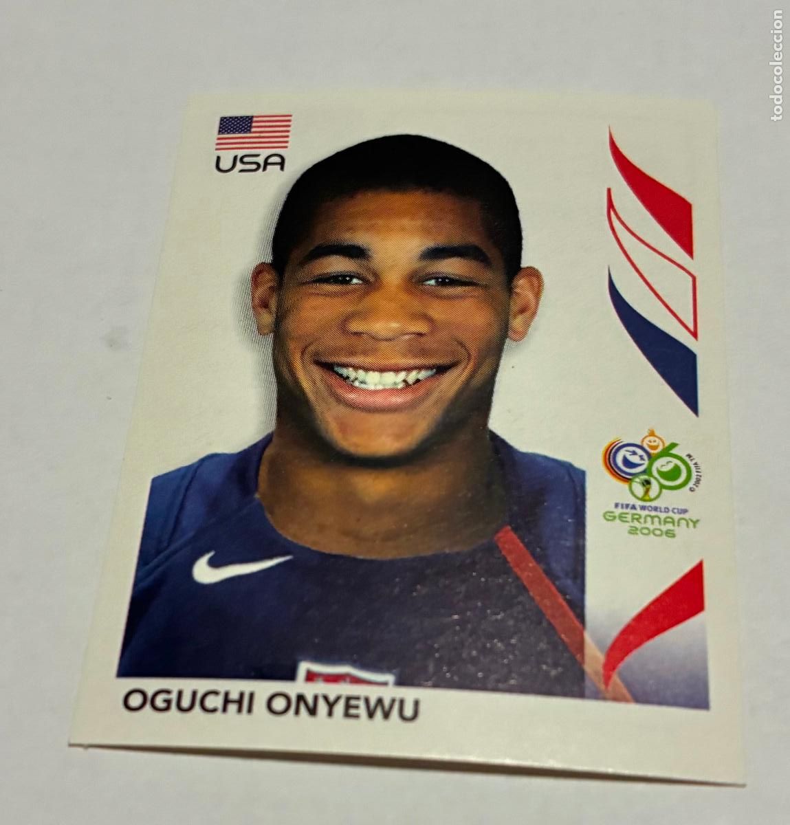Cromos de F&uacute;tbol: CROMO FUTBOL MUNDIAL ALEMANIA 2006, PANINI, Numero 347, OGUCHI ONYEWU, Usa