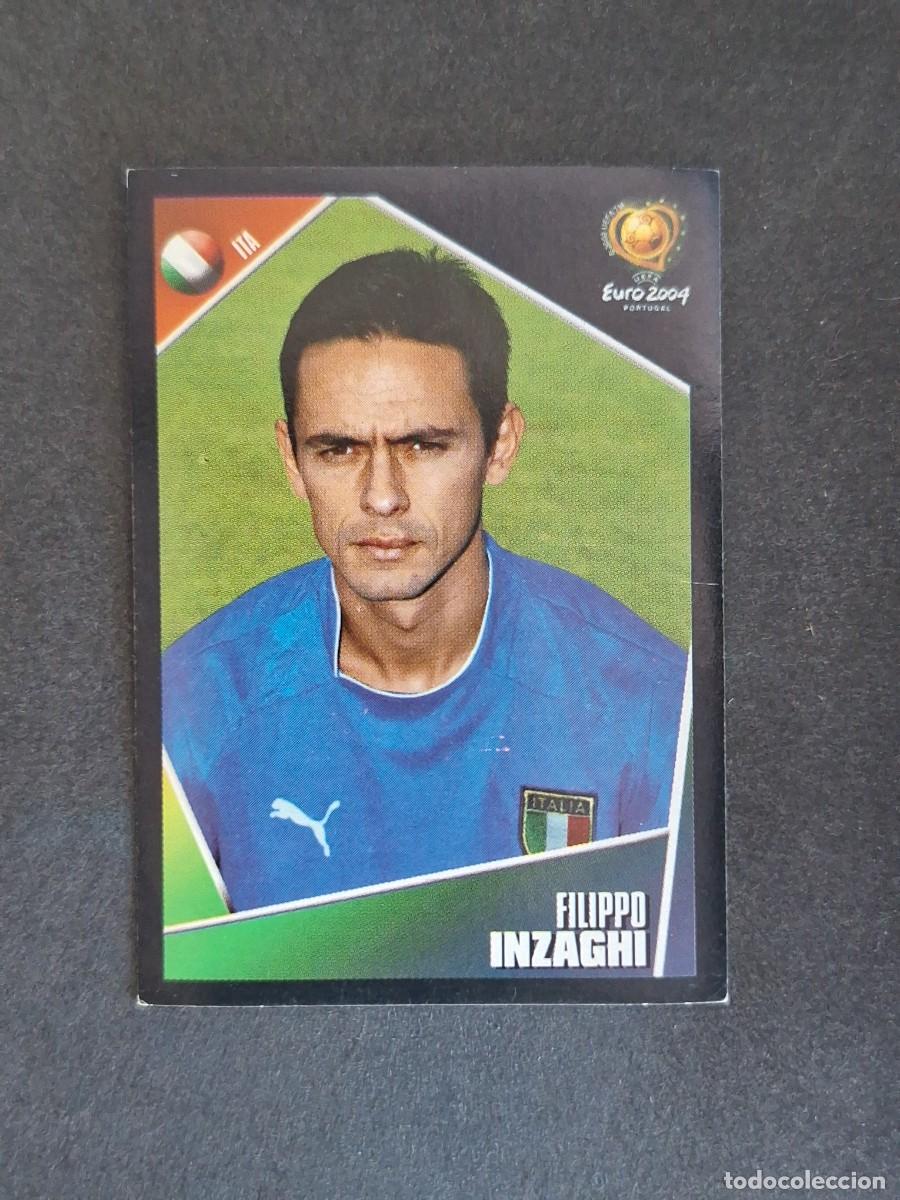 Cromos de F&uacute;tbol: L2 INZAGHI SELECCION ITALIA 235 EUROCOPA PORTUGAL 2004 PANINI NUNCA PEGADO SIN PEGAR