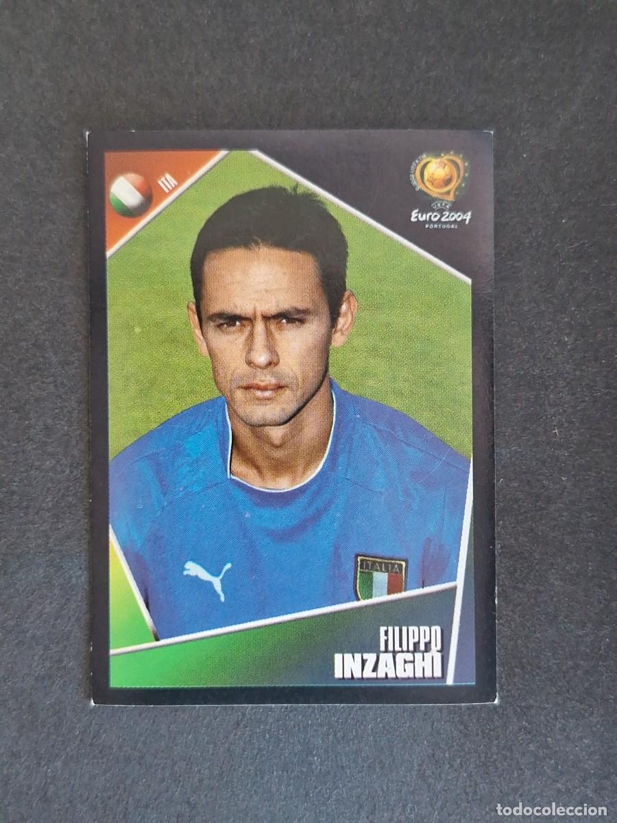 Cromos de F&uacute;tbol: L2 INZAGHI SELECCION ITALIA 235 EUROCOPA PORTUGAL 2004 PANINI NUNCA PEGADO SIN PEGAR