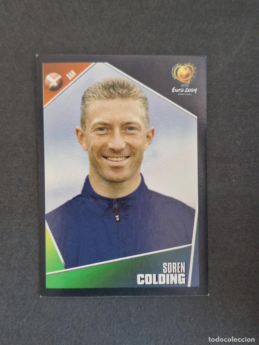 Cromos de F&uacute;tbol: L2 COLDING SELECCION DINAMARCA 243 EUROCOPA PORTUGAL 2004 PANINI NUNCA PEGADO SIN PEGAR