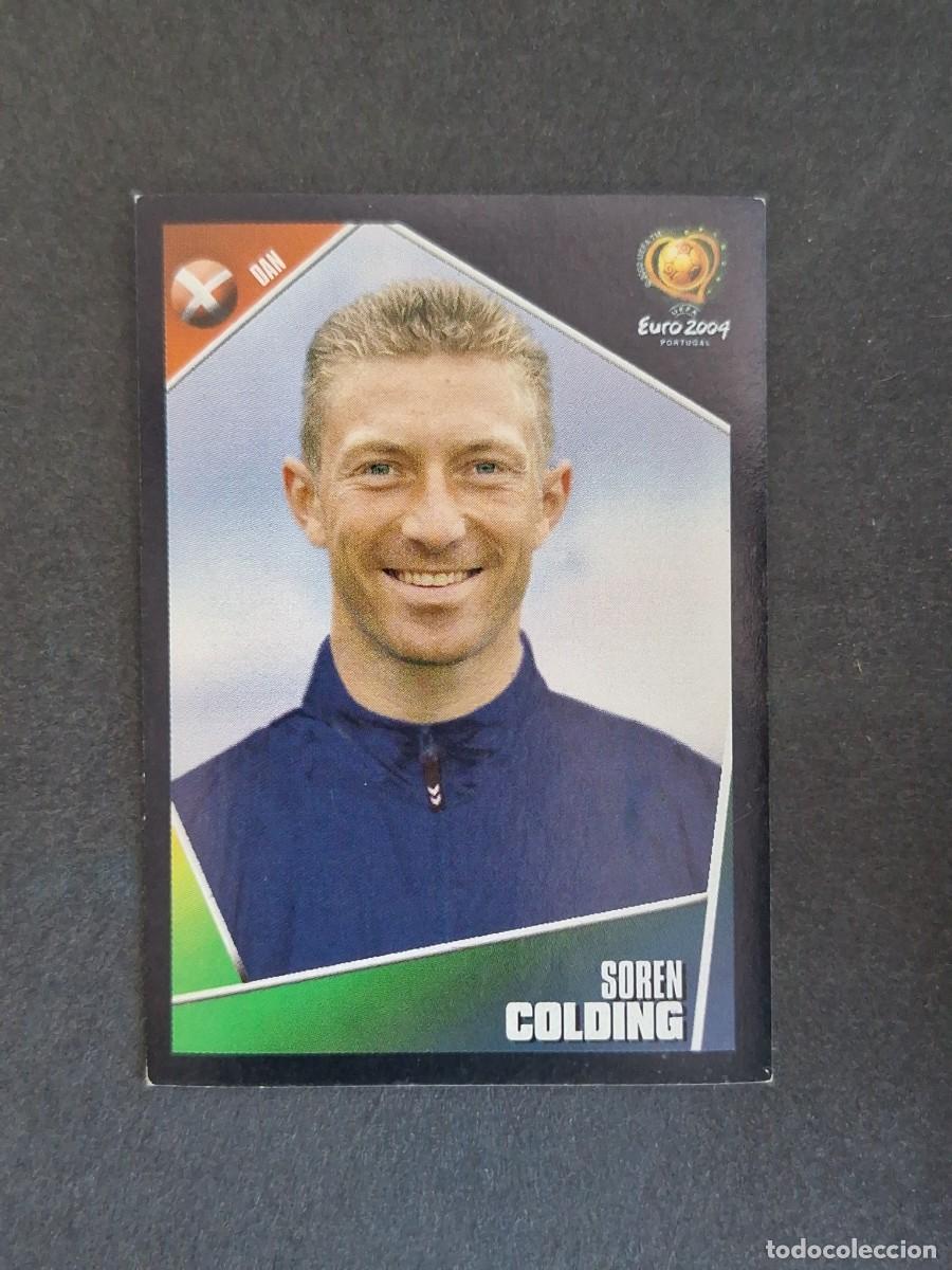 Cromos de F&uacute;tbol: L2 COLDING SELECCION DINAMARCA 243 EUROCOPA PORTUGAL 2004 PANINI NUNCA PEGADO SIN PEGAR