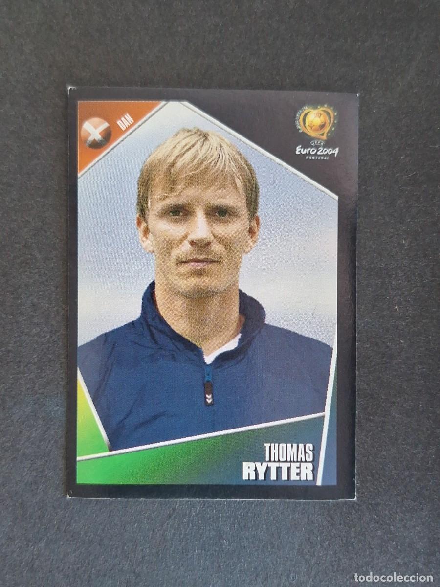 Cromos de F&uacute;tbol: L2 RYTTER SELECCION DINAMARCA 244 EUROCOPA PORTUGAL 2004 PANINI NUNCA PEGADO SIN PEGAR