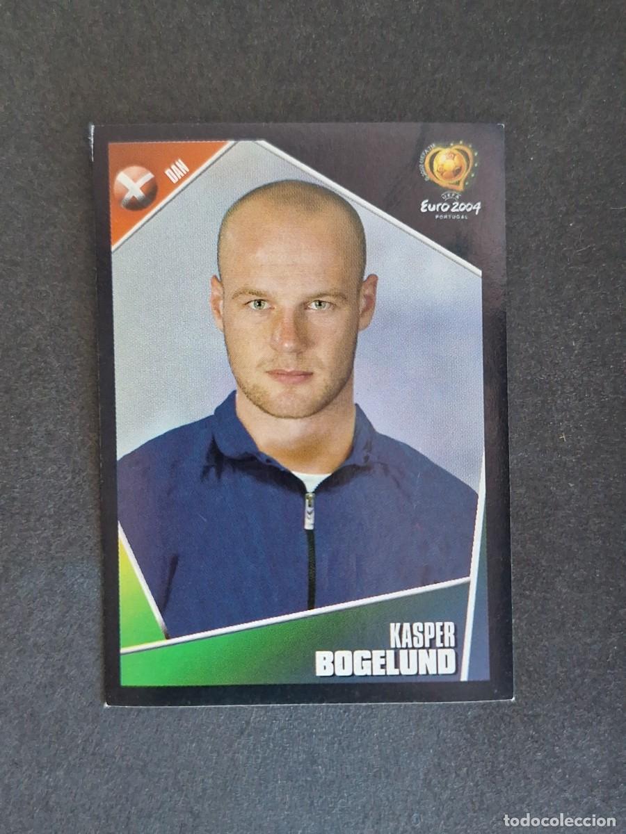 Cromos de F&uacute;tbol: L2 BOGELUND SELECCION DINAMARCA 245 EUROCOPA PORTUGAL 2004 PANINI NUNCA PEGADO SIN PEGAR