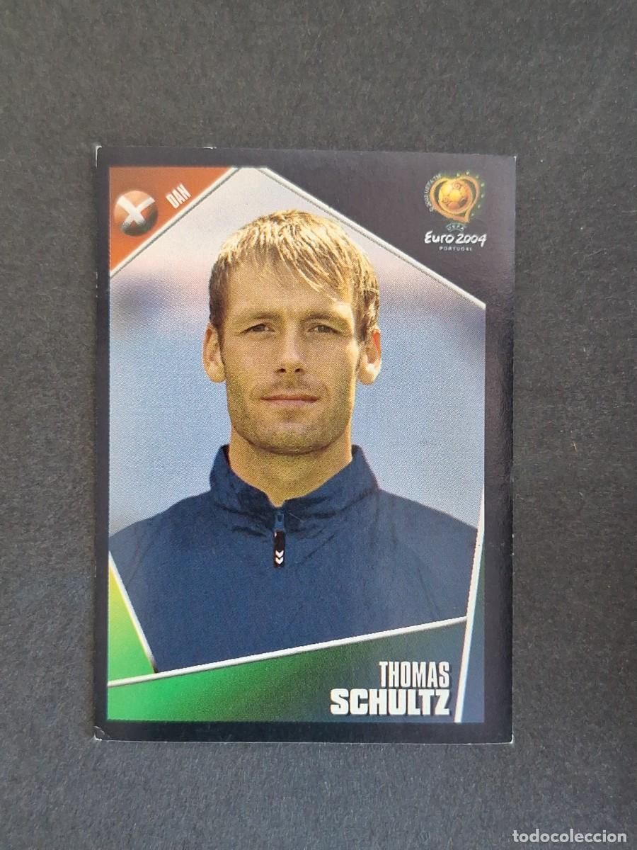Cromos de F&uacute;tbol: L2 SCHULTZ SELECCION DINAMARCA 247 EUROCOPA PORTUGAL 2004 PANINI NUNCA PEGADO SIN PEGAR