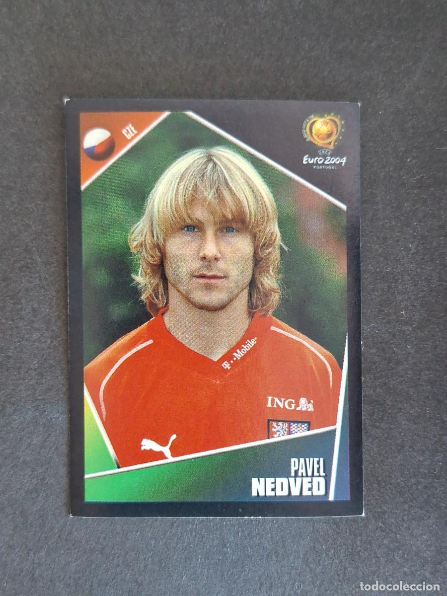 Cromos de Futebol: L2 NEDVED SELECCION REPUBLICA CHECA 286 EUROCOPA PORTUGAL 2004 PANINI NUNCA PEGADO SIN PEGAR